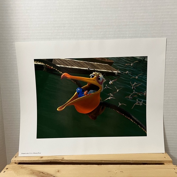 Disney Pixar Finding Nemo 2003 Lithograph Artwork Print Set Limited Edition - Picture 8 of 9